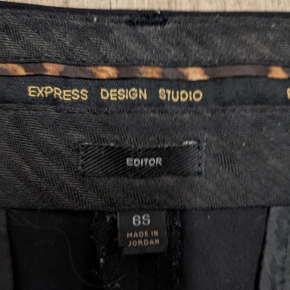 Express Black Trouser Pants Editor - Picture 7 of 7